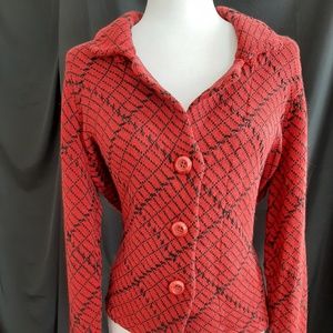 Sweater Blazer - Red